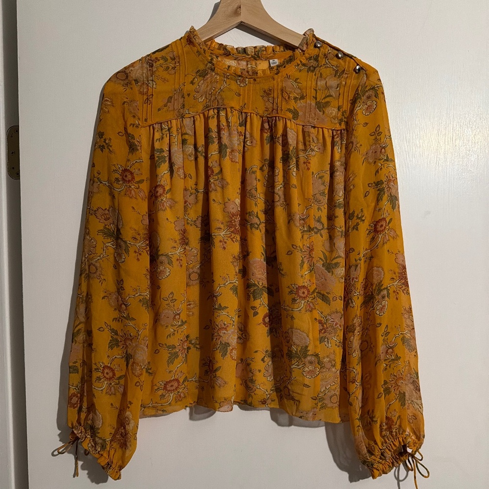 Aritzia Wilfred Lourdes Blouse Size XS